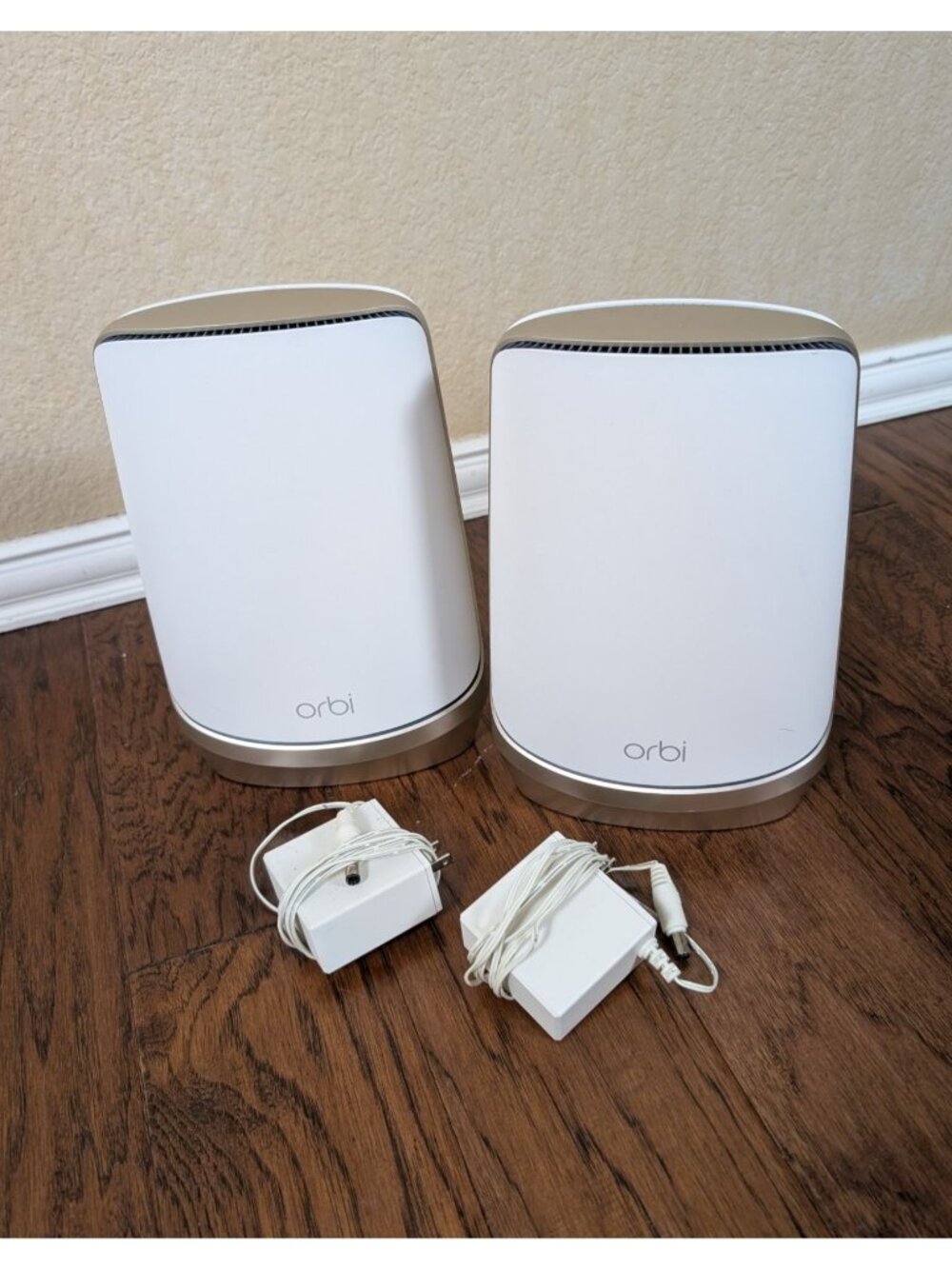 Netgear Orbi RBSE960 Quad-Band WiFi 6E Mesh Add-on Satellite + RBRE960 Router +